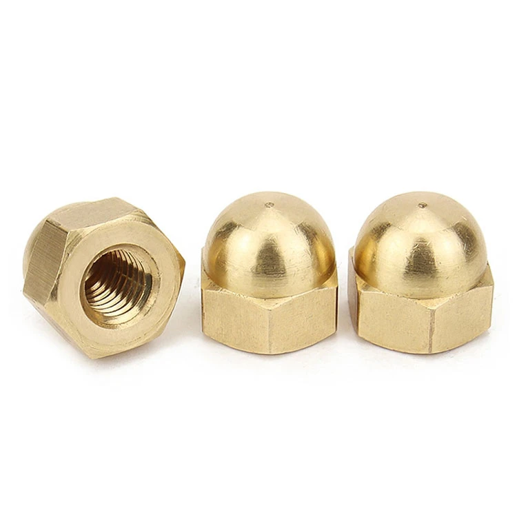 DIN1587 Brass Hex Cap Nut