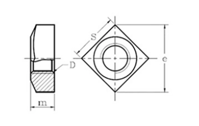 square nut 1