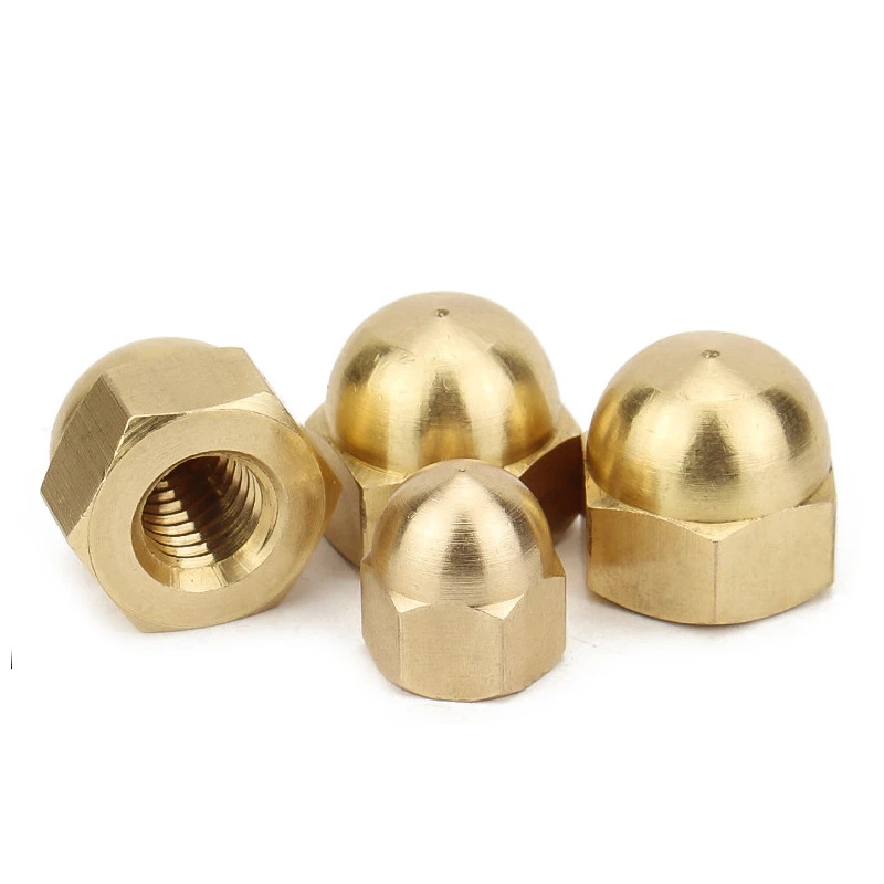 Brass cap nut 2